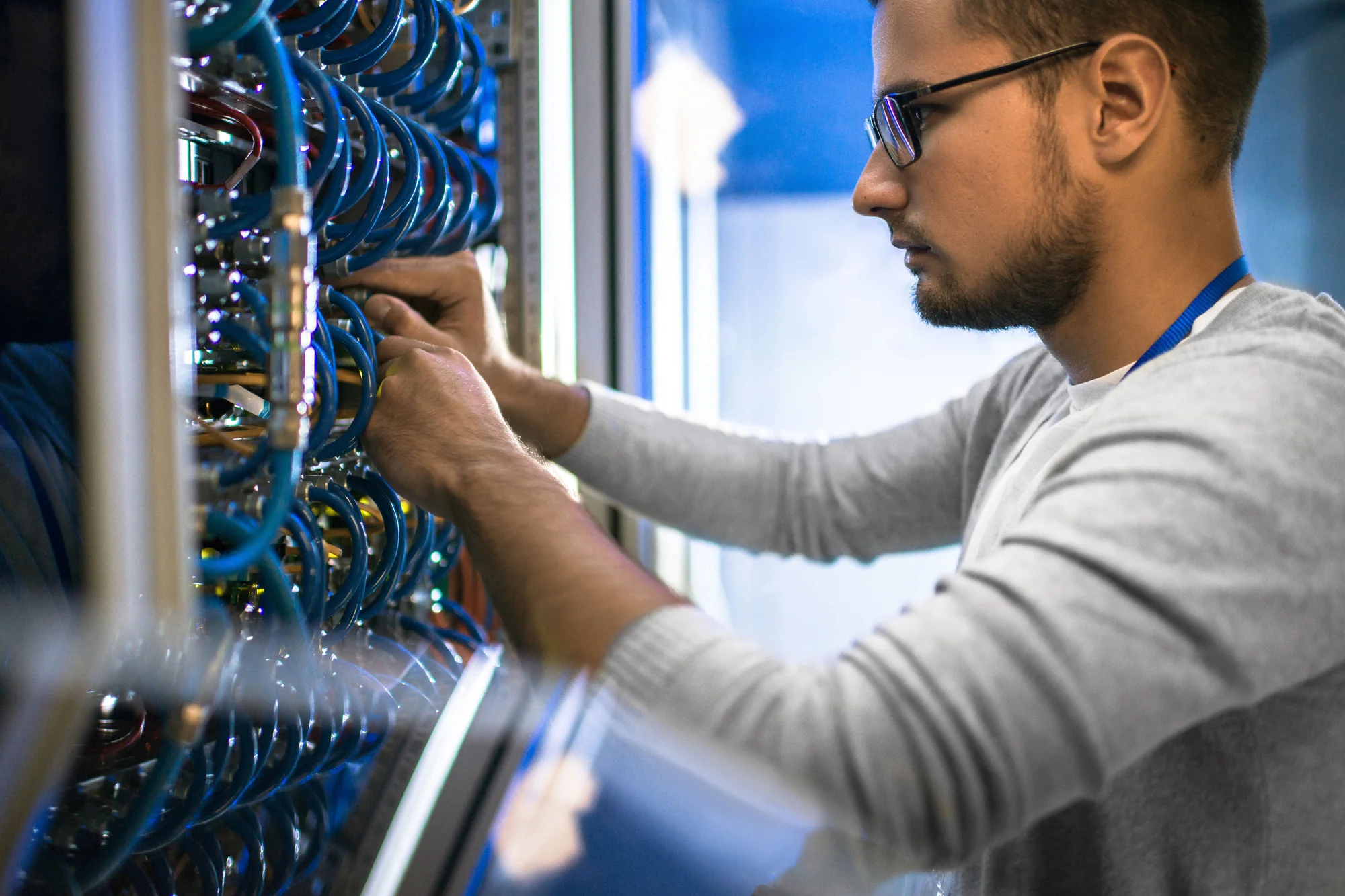 Networking rack installation